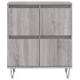 Aparador de madera contrachapada gris Sonoma 60x35x70 cm de vidaXL, Aparadores - Ref: Foro24-831218, Precio: 66,30 €, Descuen...