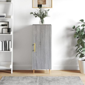 Aparador madera de ingeniería gris Sonoma 34,5x34x90 cm de vidaXL, Aparadores - Ref: Foro24-828530, Precio: 38,21 €, Descuent...
