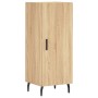 Aparador madera contrachapada color roble Sonoma 34,5x34x90 cm de vidaXL, Aparadores - Ref: Foro24-828559, Precio: 72,48 €, D...