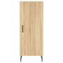 Aparador madera contrachapada color roble Sonoma 34,5x34x90 cm de vidaXL, Aparadores - Ref: Foro24-828559, Precio: 72,48 €, D...