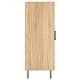 Aparador madera contrachapada color roble Sonoma 34,5x34x90 cm de vidaXL, Aparadores - Ref: Foro24-828559, Precio: 72,48 €, D...