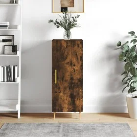 Aparador madera de ingeniería roble ahumado 34,5x34x90 cm de vidaXL, Aparadores - Ref: Foro24-828529, Precio: 41,61 €, Descue...