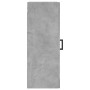 Armario de pared gris hormigón 34,5x34x90 cm de vidaXL, Aparadores - Ref: Foro24-828912, Precio: 42,50 €, Descuento: %