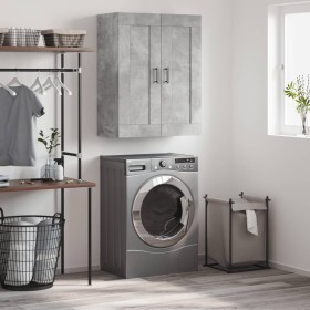 Armario de pared madera ingeniería gris hormigón 69,5x34x90 cm de vidaXL, Aparadores - Ref: Foro24-830392, Precio: 67,93 €, D...
