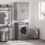 Armario de pared madera ingeniería gris hormigón 69,5x34x90 cm de vidaXL, Aparadores - Ref: Foro24-830392, Precio: 67,93 €, D...