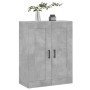 Armario de pared madera ingeniería gris hormigón 69,5x34x90 cm de vidaXL, Aparadores - Ref: Foro24-830392, Precio: 67,93 €, D...