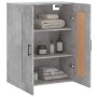 Armario de pared madera ingeniería gris hormigón 69,5x34x90 cm de vidaXL, Aparadores - Ref: Foro24-830392, Precio: 67,93 €, D...