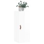 Armario de pared blanco brillante 34,5x34x90 cm de vidaXL, Aparadores - Ref: Foro24-828830, Precio: 49,84 €, Descuento: %