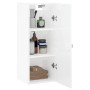 Armario de pared blanco brillante 34,5x34x90 cm de vidaXL, Aparadores - Ref: Foro24-828830, Precio: 49,84 €, Descuento: %