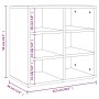Mueble zapatero negro 52,5x30x50 cm de vidaXL, Taquillas y armarios de almacenamiento - Ref: Foro24-808686, Precio: 51,28 €, ...