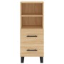 Aparador madera contrachapada color roble Sonoma 34,5x34x90 cm de vidaXL, Aparadores - Ref: Foro24-828695, Precio: 56,83 €, D...