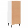 Aparador de madera contrachapada blanco brillante 34,5x34x90 cm de vidaXL, Aparadores - Ref: Foro24-828686, Precio: 60,58 €, ...