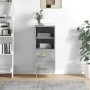 Aparador de madera contrachapada gris hormigón 34,5x34x90 cm de vidaXL, Aparadores - Ref: Foro24-828656, Precio: 51,86 €, Des...