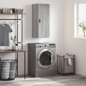 Armario de pared gris Sonoma 34,5x34x90 cm de vidaXL, Aparadores - Ref: Foro24-828834, Precio: 47,86 €, Descuento: %