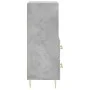 Betongraues Sperrholz-Sideboard 34,5 x 34 x 90 cm von vidaXL, Sideboards - Ref: Foro24-828656, Preis: 51,34 €, Rabatt: %