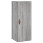Armario de pared gris Sonoma 34,5x34x90 cm de vidaXL, Aparadores - Ref: Foro24-828834, Precio: 47,86 €, Descuento: %