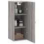 Sonoma gray wall cabinet 34.5x34x90 cm by vidaXL, Sideboards - Ref: Foro24-828834, Price: 47,26 €, Discount: %