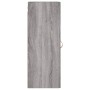 Armario de pared gris Sonoma 34,5x34x90 cm de vidaXL, Aparadores - Ref: Foro24-828834, Precio: 47,86 €, Descuento: %