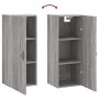 Sonoma gray wall cabinet 34.5x34x90 cm by vidaXL, Sideboards - Ref: Foro24-828834, Price: 47,26 €, Discount: %