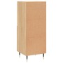 Aparador madera contrachapada color roble Sonoma 34,5x34x90 cm de vidaXL, Aparadores - Ref: Foro24-828647, Precio: 51,35 €, D...