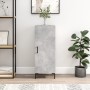 Aparador de madera contrachapada gris hormigón 34,5x34x90 cm de vidaXL, Aparadores - Ref: Foro24-828544, Precio: 60,45 €, Des...