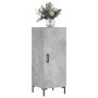 Aparador de madera contrachapada gris hormigón 34,5x34x90 cm de vidaXL, Aparadores - Ref: Foro24-828544, Precio: 60,45 €, Des...