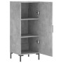 Aparador de madera contrachapada gris hormigón 34,5x34x90 cm de vidaXL, Aparadores - Ref: Foro24-828544, Precio: 60,45 €, Des...