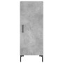 Aparador de madera contrachapada gris hormigón 34,5x34x90 cm de vidaXL, Aparadores - Ref: Foro24-828544, Precio: 60,45 €, Des...