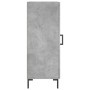 Aparador de madera contrachapada gris hormigón 34,5x34x90 cm de vidaXL, Aparadores - Ref: Foro24-828544, Precio: 60,45 €, Des...