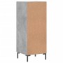 Aparador de madera contrachapada gris hormigón 34,5x34x90 cm de vidaXL, Aparadores - Ref: Foro24-828544, Precio: 60,45 €, Des...