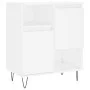 Weißes Sperrholz-Sideboard 60x35x70 cm von vidaXL, Sideboards - Ref: Foro24-831188, Preis: 61,88 €, Rabatt: %