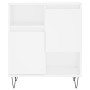 Aparador de madera contrachapada blanco 60x35x70 cm de vidaXL, Aparadores - Ref: Foro24-831188, Precio: 62,50 €, Descuento: %