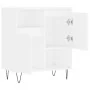 Weißes Sperrholz-Sideboard 60x35x70 cm von vidaXL, Sideboards - Ref: Foro24-831188, Preis: 61,88 €, Rabatt: %