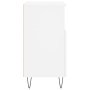 Aparador de madera contrachapada blanco 60x35x70 cm de vidaXL, Aparadores - Ref: Foro24-831188, Precio: 62,50 €, Descuento: %