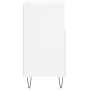 Weißes Sperrholz-Sideboard 60x35x70 cm von vidaXL, Sideboards - Ref: Foro24-831188, Preis: 61,88 €, Rabatt: %