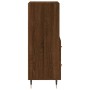 Aparador madera de ingeniería marrón roble 34,5x34x90 cm de vidaXL, Aparadores - Ref: Foro24-828651, Precio: 52,91 €, Descuen...
