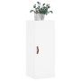 Armario de pared blanco 34,5x34x90 cm de vidaXL, Aparadores - Ref: Foro24-828828, Precio: 47,47 €, Descuento: %
