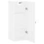 Armario de pared blanco 34,5x34x90 cm de vidaXL, Aparadores - Ref: Foro24-828828, Precio: 47,47 €, Descuento: %