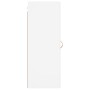 Armario de pared blanco 34,5x34x90 cm de vidaXL, Aparadores - Ref: Foro24-828828, Precio: 47,47 €, Descuento: %