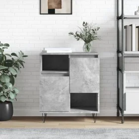 Concrete gray plywood sideboard 60x35x70 cm by vidaXL, Sideboards - Ref: Foro24-831192, Price: 60,75 €, Discount: %