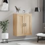 Armario de pared madera ingeniería roble Sonoma 69,5x34x90 cm de vidaXL, Aparadores - Ref: Foro24-830391, Precio: 75,48 €, De...