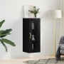 Armario de pared negro 34,5x34x90 cm de vidaXL, Aparadores - Ref: Foro24-828893, Precio: 42,29 €, Descuento: %