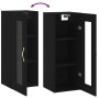 Armario de pared negro 34,5x34x90 cm de vidaXL, Aparadores - Ref: Foro24-828893, Precio: 42,29 €, Descuento: %