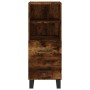 Aparador madera de ingeniería roble ahumado 34,5x34x90 cm de vidaXL, Aparadores - Ref: Foro24-828697, Precio: 56,83 €, Descue...