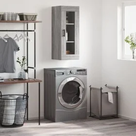 Sonoma gray wall cabinet 34.5x34x90 cm by vidaXL, Sideboards - Ref: Foro24-828922, Price: 53,45 €, Discount: %