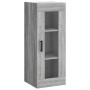 Armario de pared gris Sonoma 34,5x34x90 cm de vidaXL, Aparadores - Ref: Foro24-828922, Precio: 54,12 €, Descuento: %