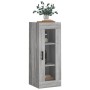 Armario de pared gris Sonoma 34,5x34x90 cm de vidaXL, Aparadores - Ref: Foro24-828922, Precio: 54,12 €, Descuento: %