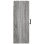 Armario de pared gris Sonoma 34,5x34x90 cm de vidaXL, Aparadores - Ref: Foro24-828922, Precio: 54,12 €, Descuento: %