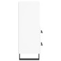 Aparador madera de ingeniería blanco 34,5x34x90 cm de vidaXL, Aparadores - Ref: Foro24-828692, Precio: 58,67 €, Descuento: %