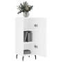 Aparador madera de ingeniería blanco 34,5x34x90 cm de vidaXL, Aparadores - Ref: Foro24-828556, Precio: 64,15 €, Descuento: %